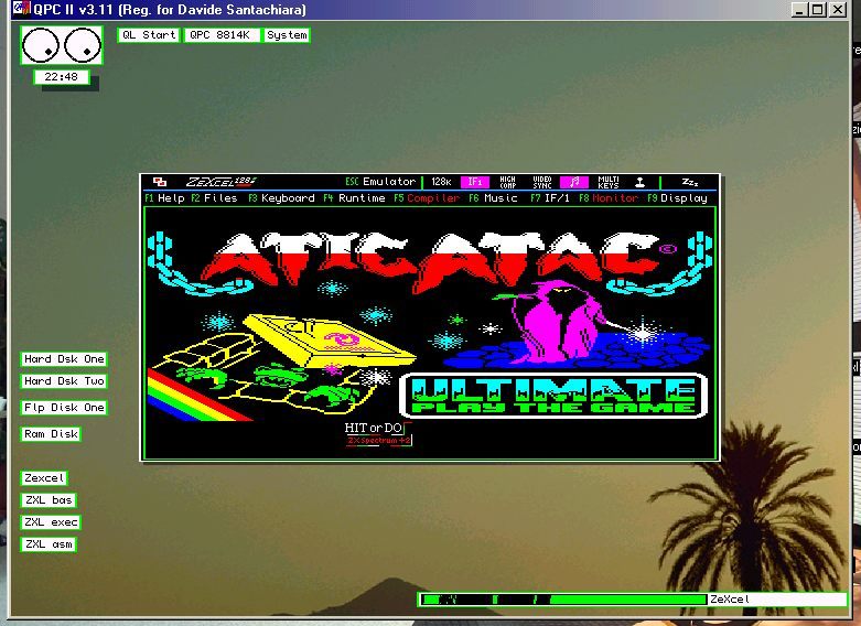 Ergon's ZX Spectrum emulators WEB page